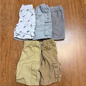 3T Boys Khaki Shorts Lot